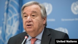 Birleşmiş Milletler Genel Sekreteri Antonio Guterres